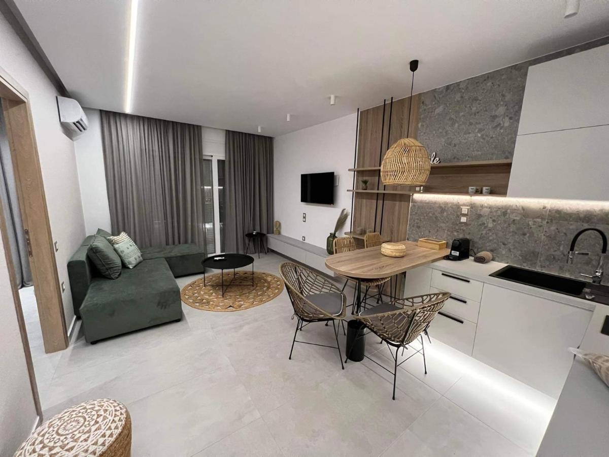 Aelia Apartments มากรีเยียลอส ภายนอก รูปภาพ