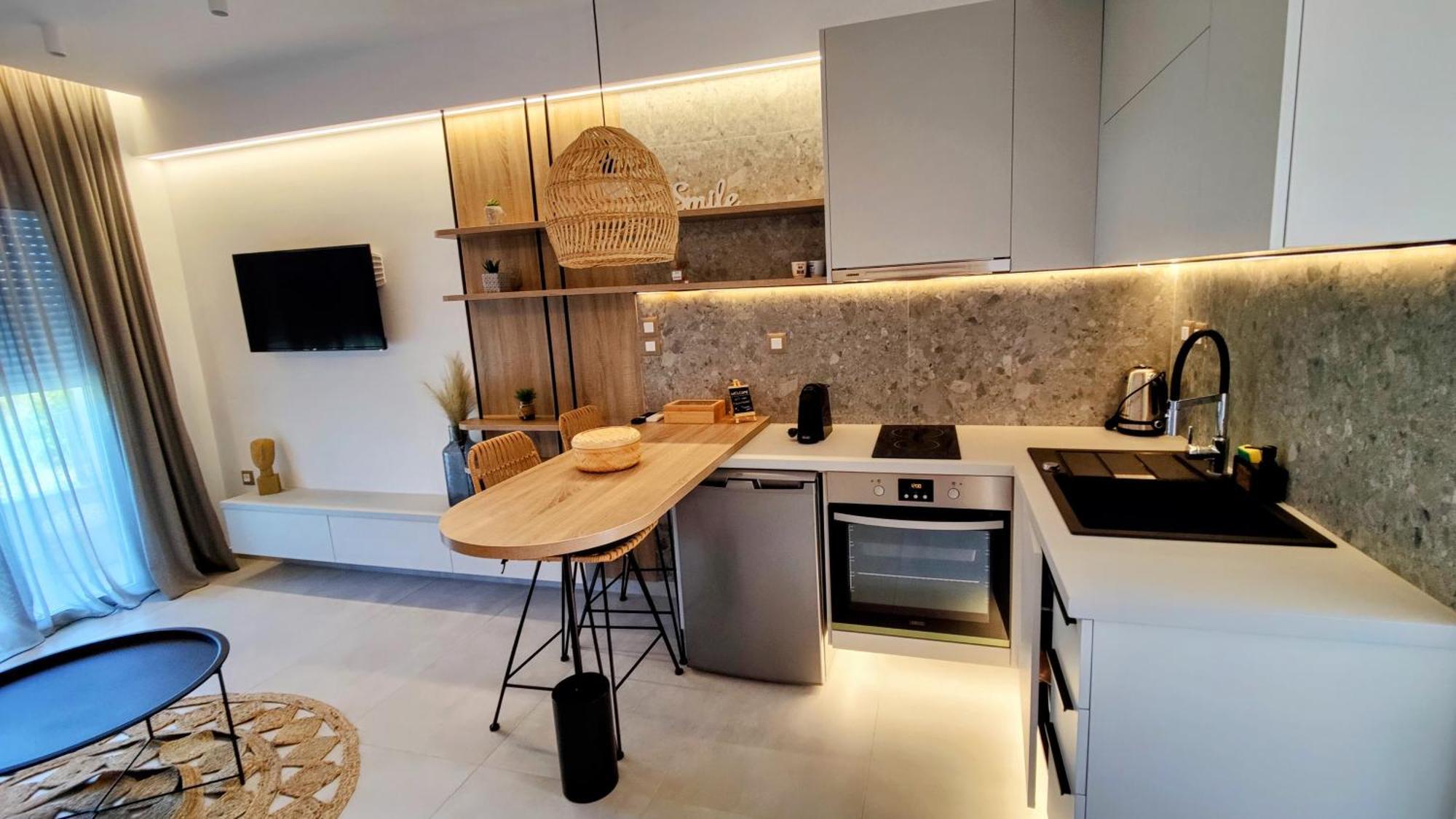 Aelia Apartments มากรีเยียลอส ภายนอก รูปภาพ