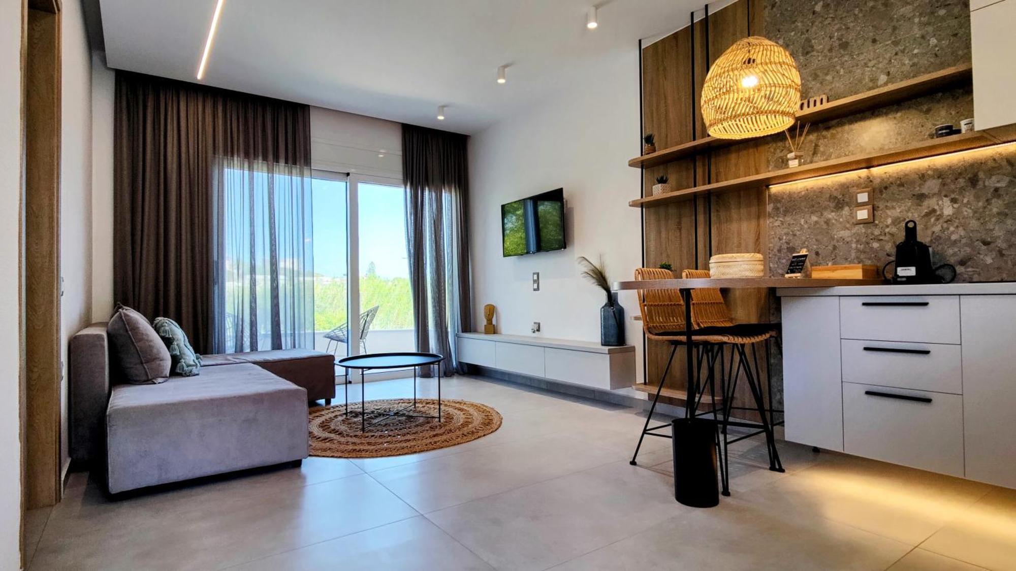 Aelia Apartments มากรีเยียลอส ภายนอก รูปภาพ